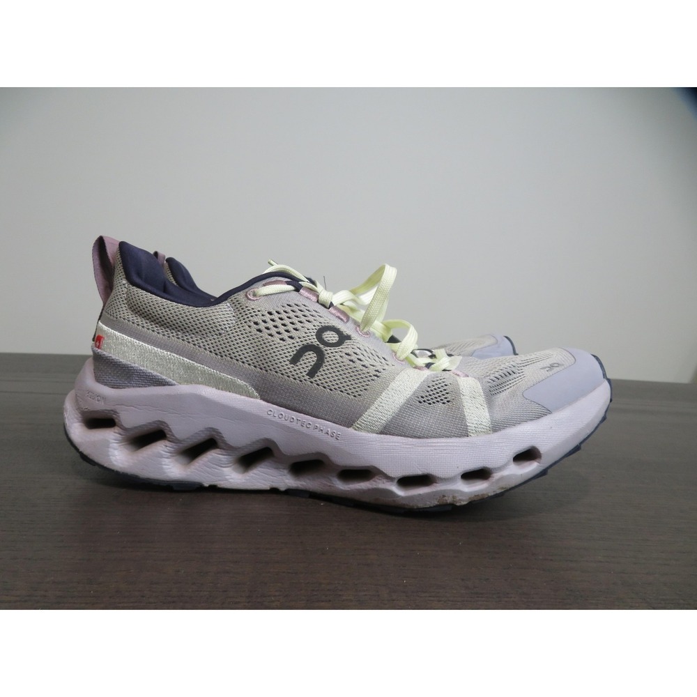 On Cloudsurfer Trail Shoes Womens Size 9 Purple Running Sneakers Mesh Cushion